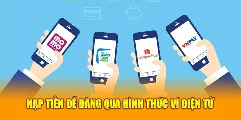 Nạp qua ví điện tử